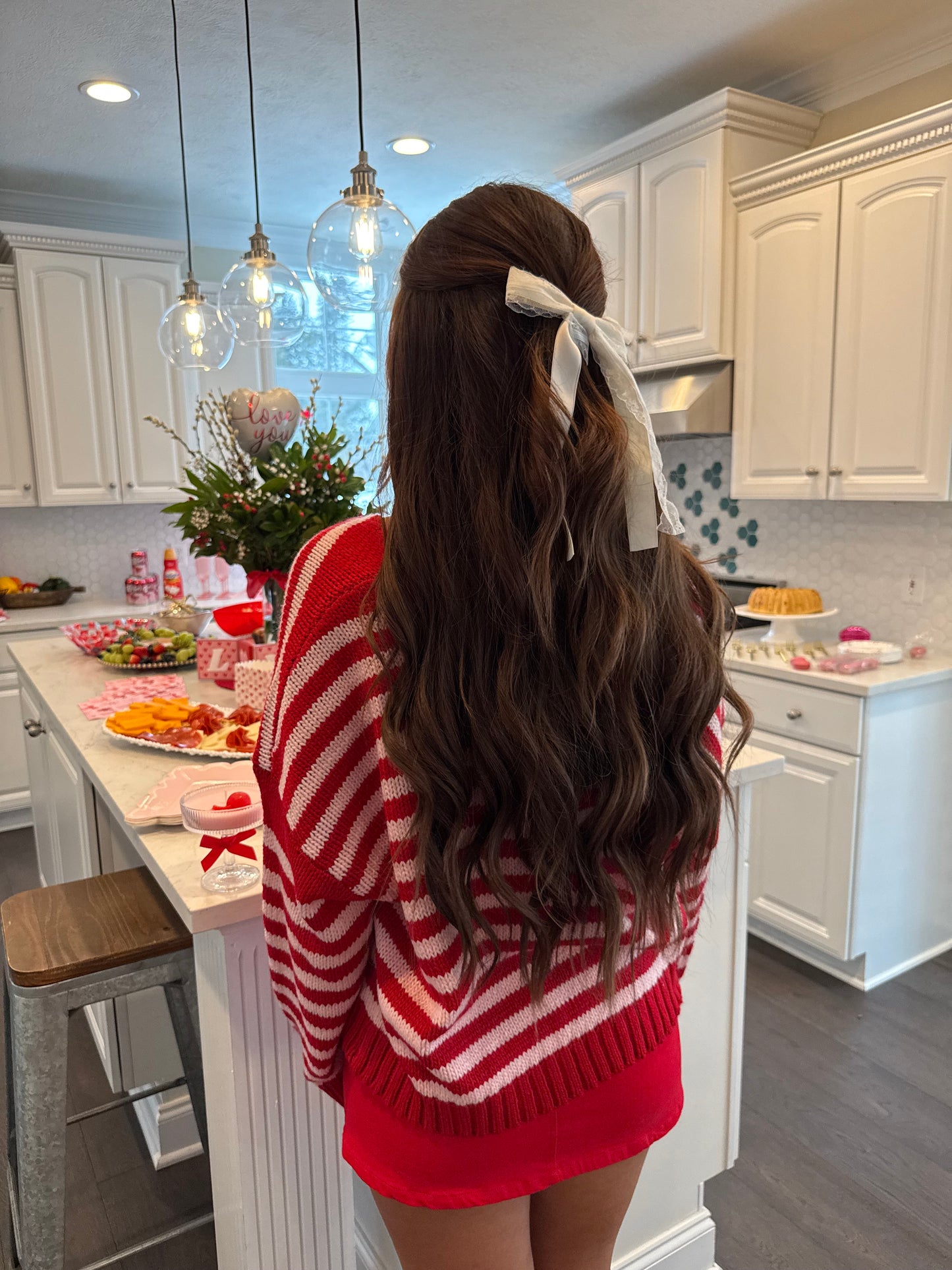 February Feelings Stripe Sweater