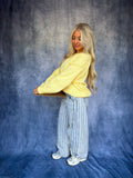 Barrel Style Sweater in Yellow