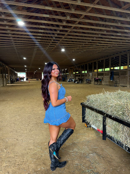 Rodeo Coquette Romper