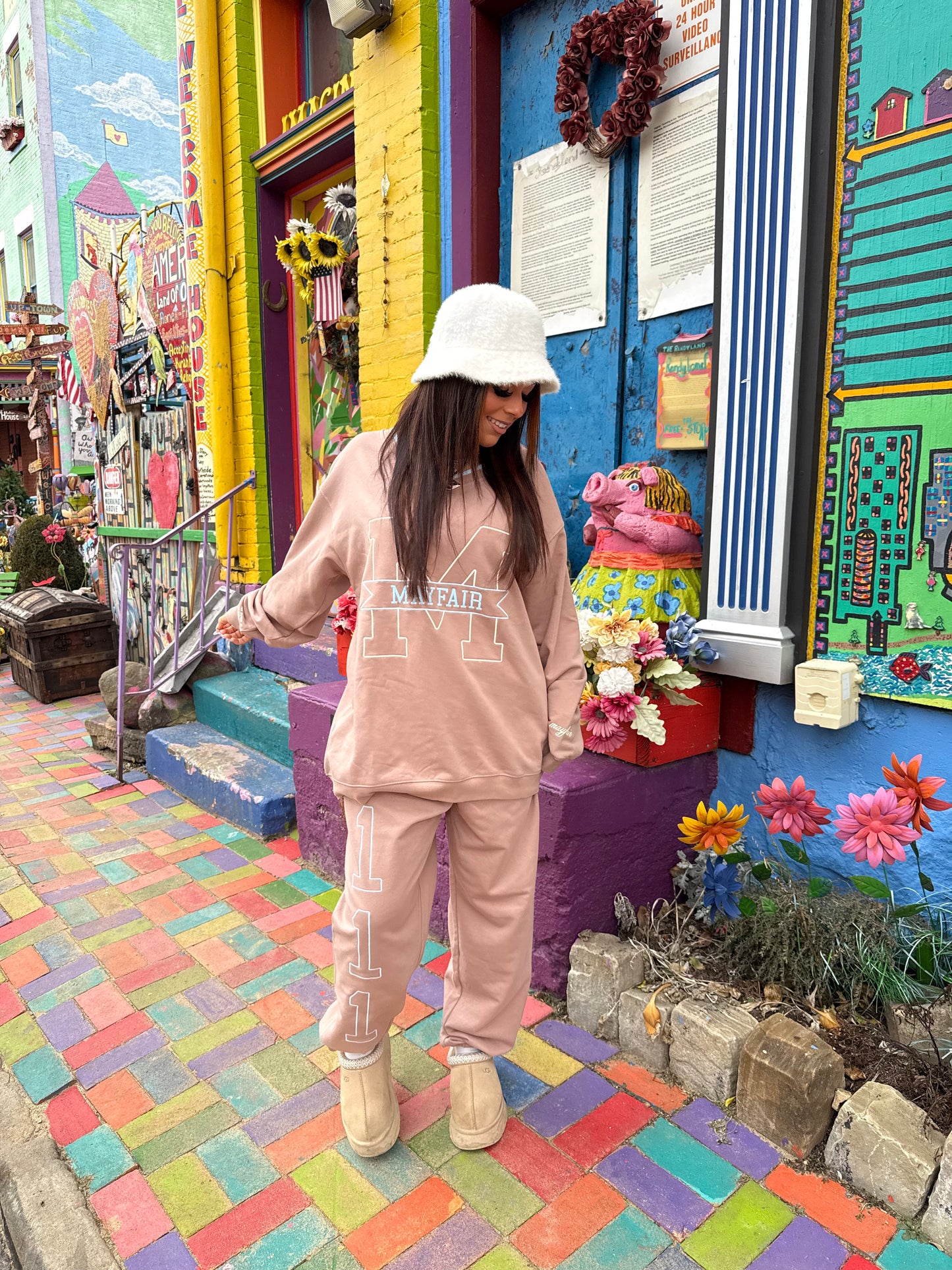 The Mayfair Group Angels V-Neck Sweatshirt