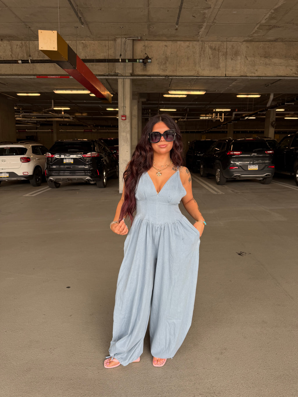 For The Denim Days Jumpsuit