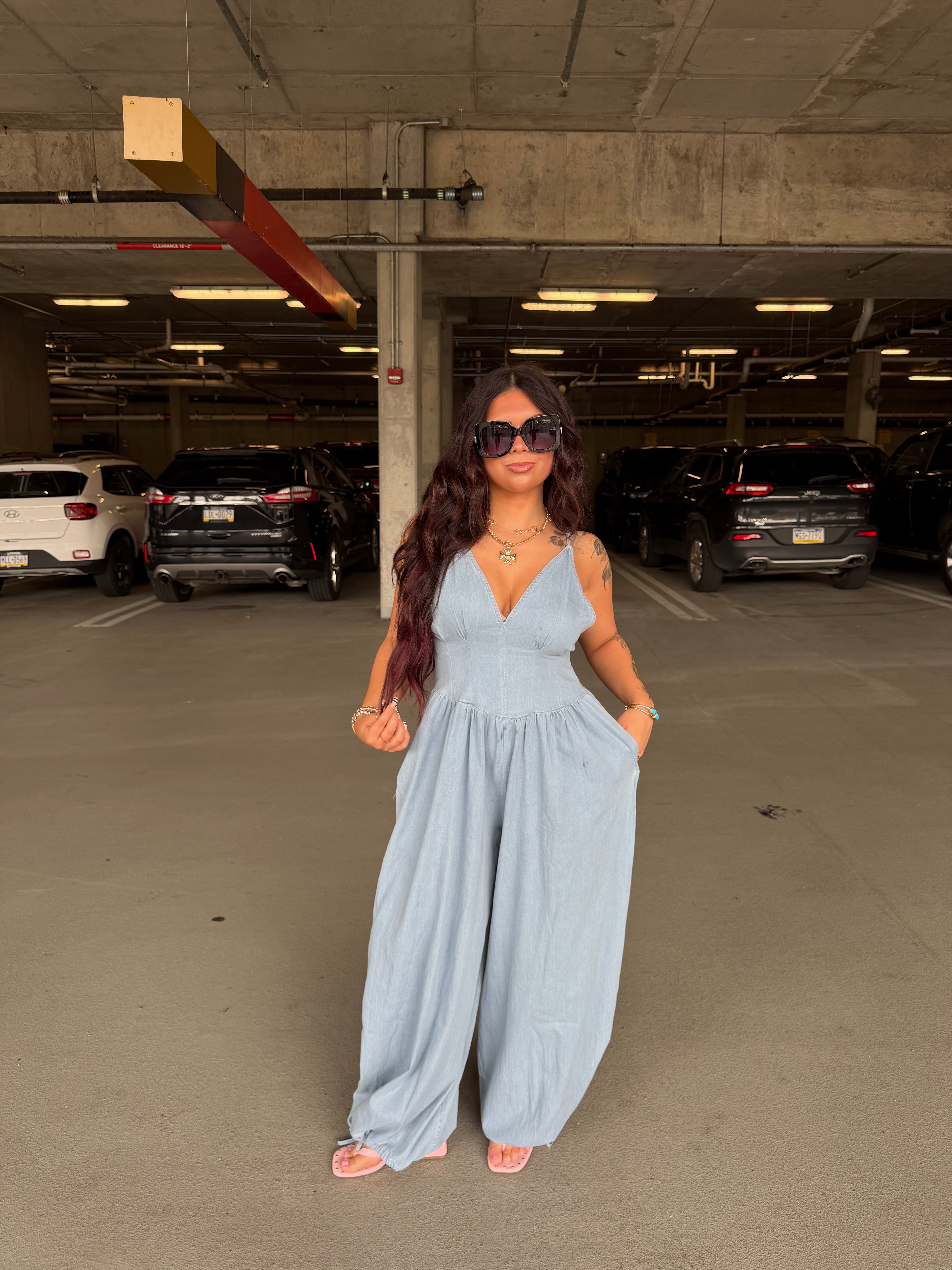 For The Denim Days Jumpsuit