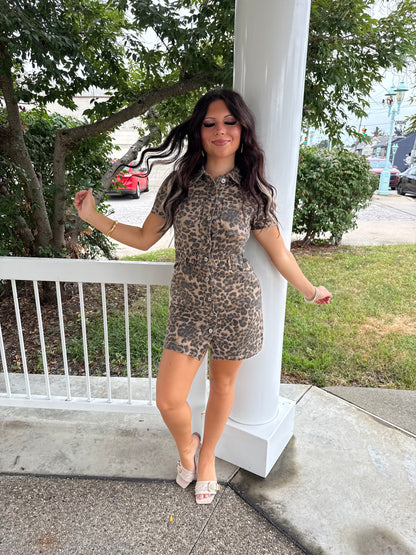 Lucky Leopard Dress