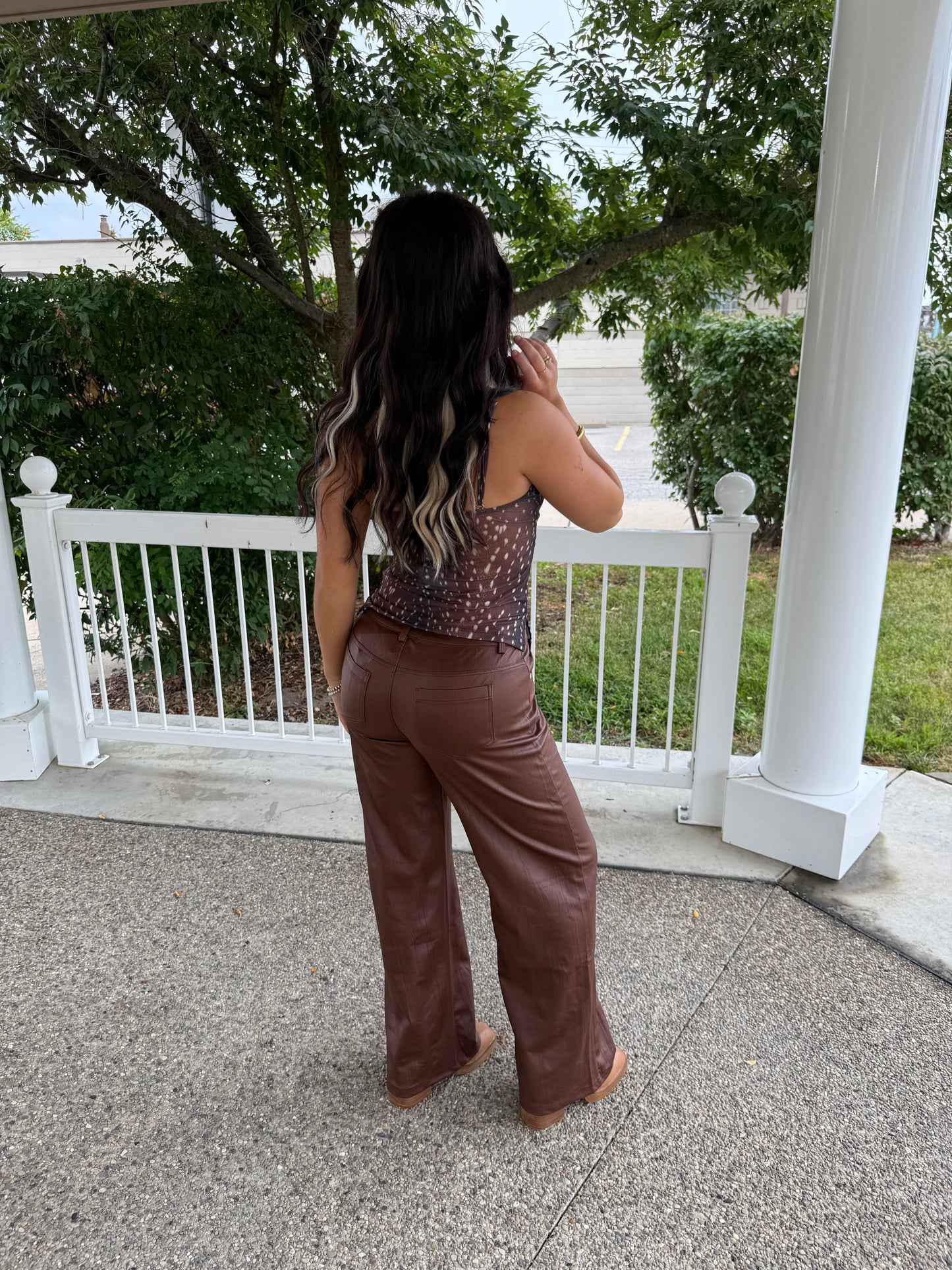 Brownie Crinkle Pant