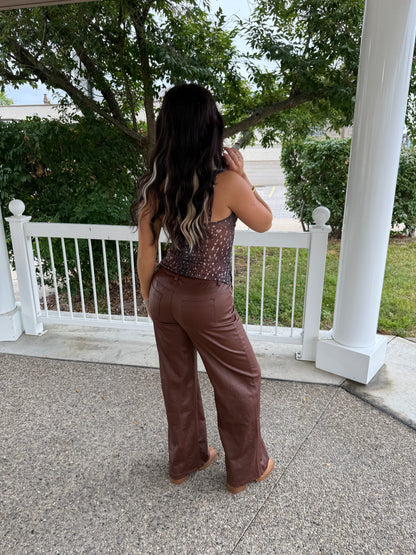 Brownie Crinkle Pant