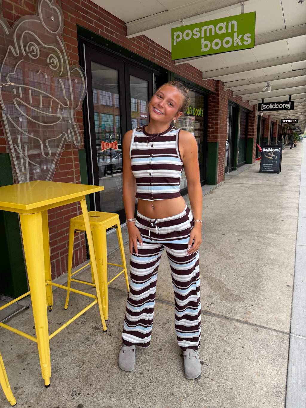 Rango Blue/Brown Set Pants