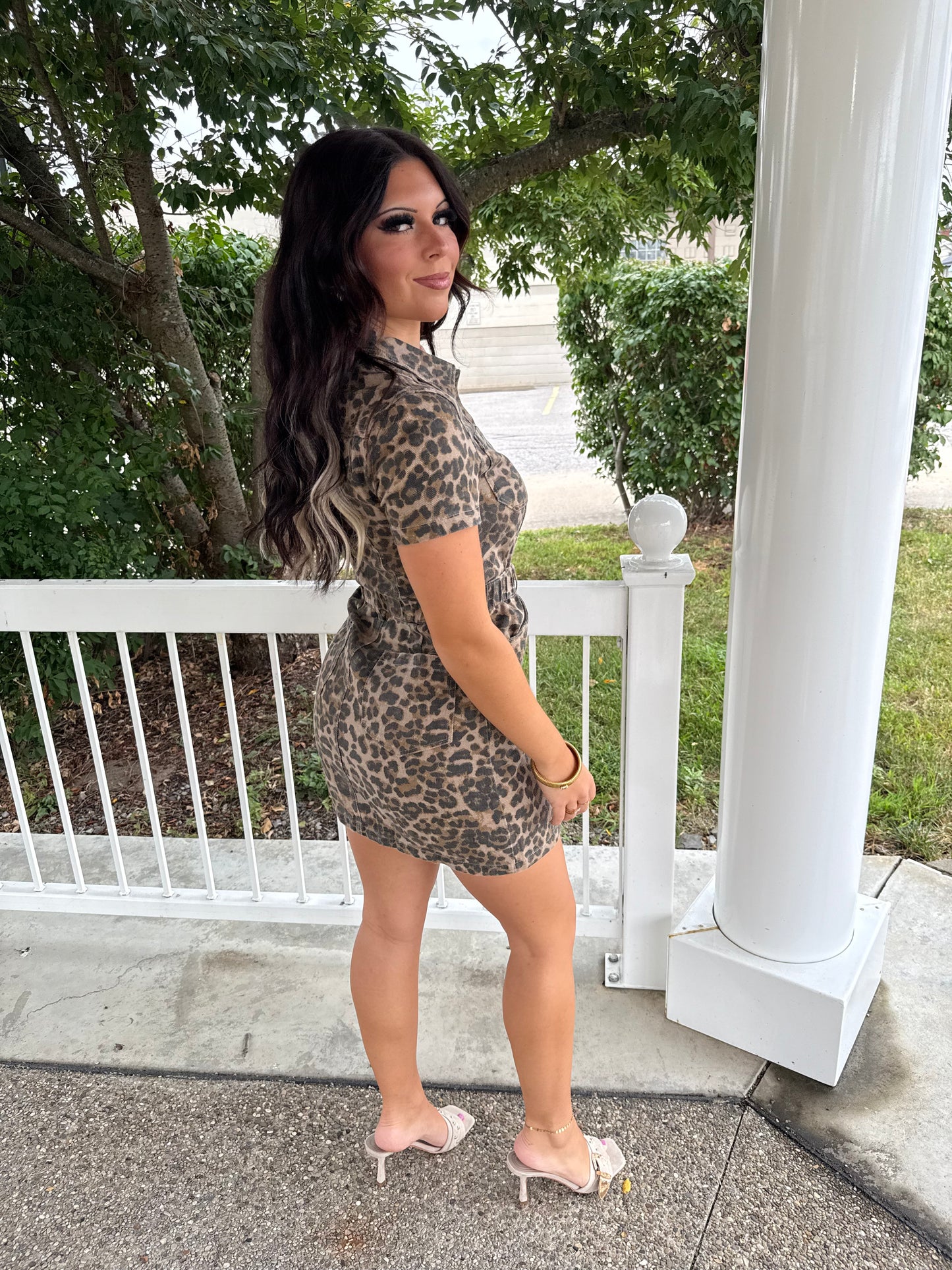 Lucky Leopard Dress