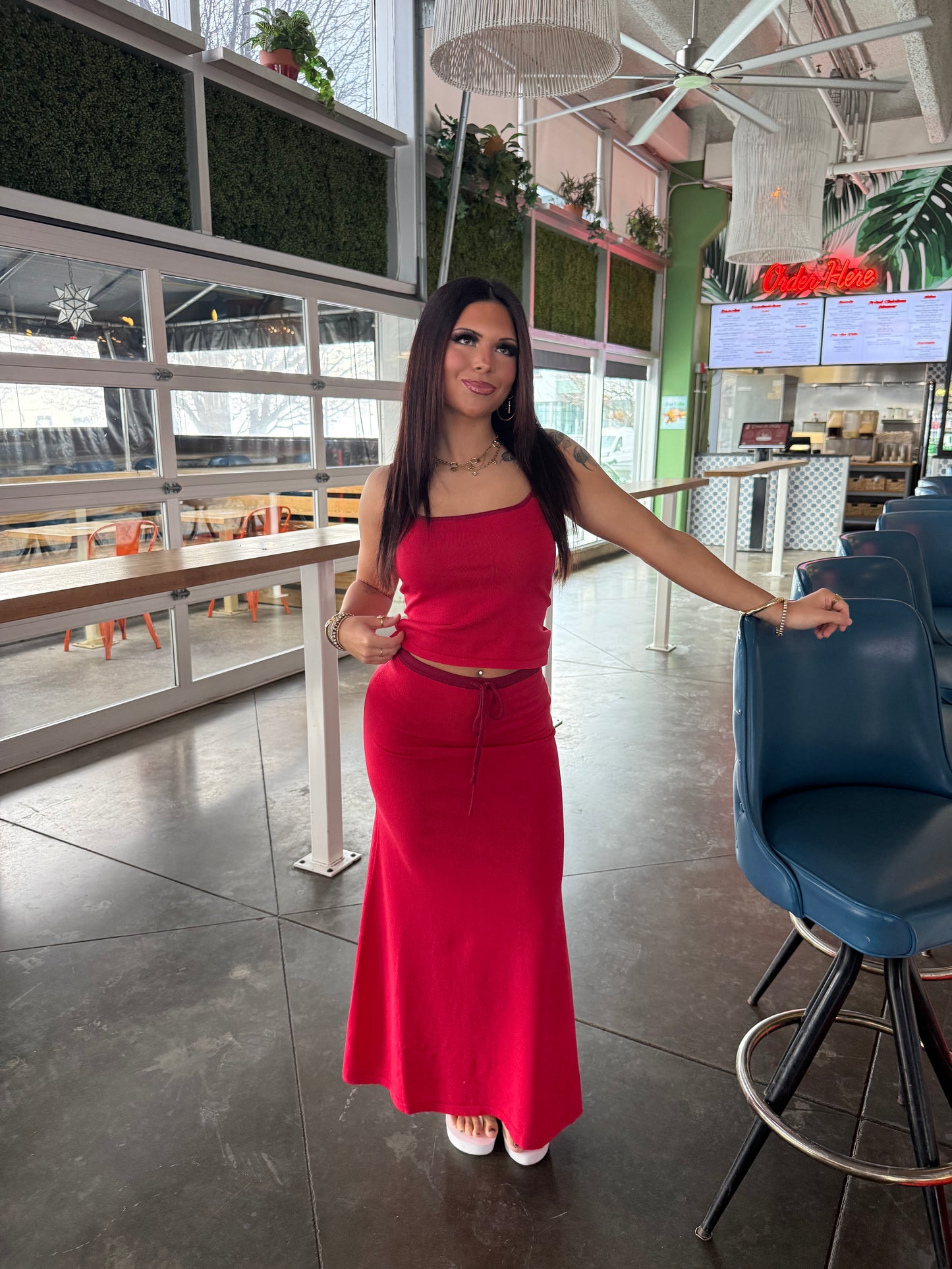 Vivid Val Set RED (TOP ONLY)