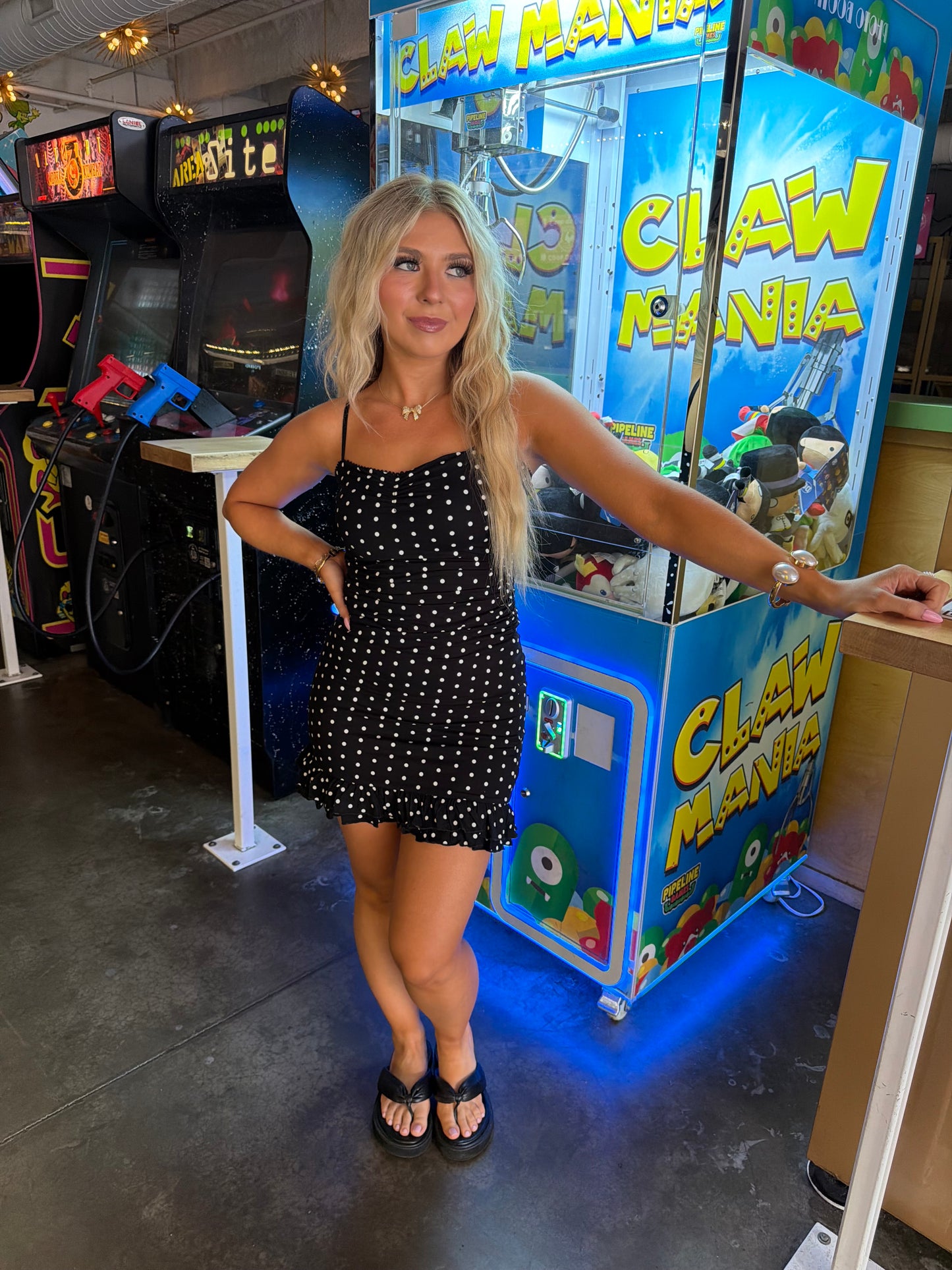 Be My Lil Lover Dress in Black