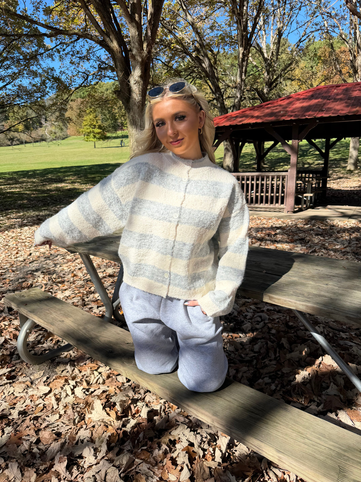 Made Well Cardigan in Grey