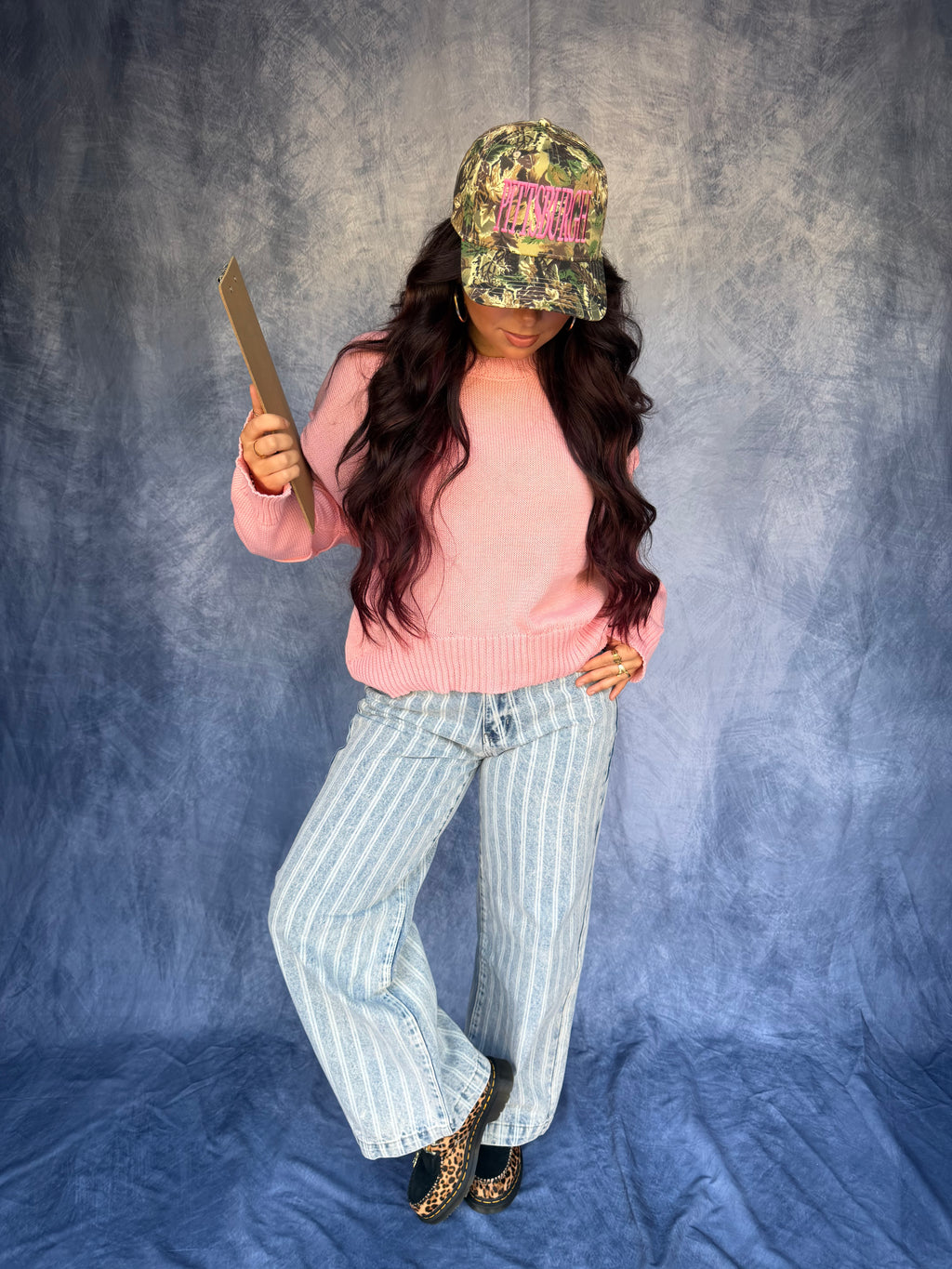 Barrel Style Sweater in Pink