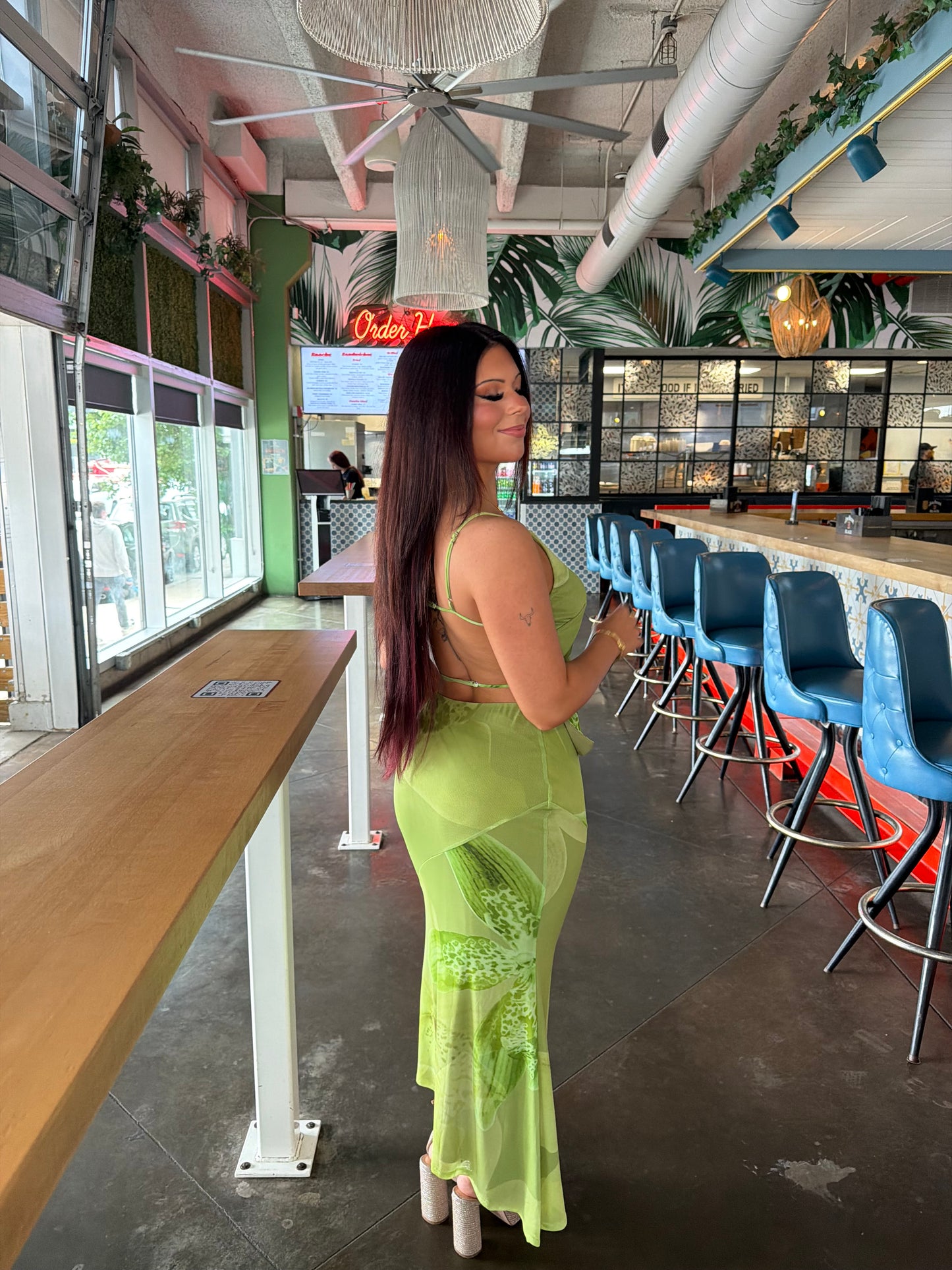 Green Goddess Set (SKIRT)