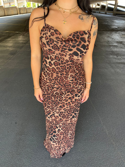 Kitty Cat Maxi Dress