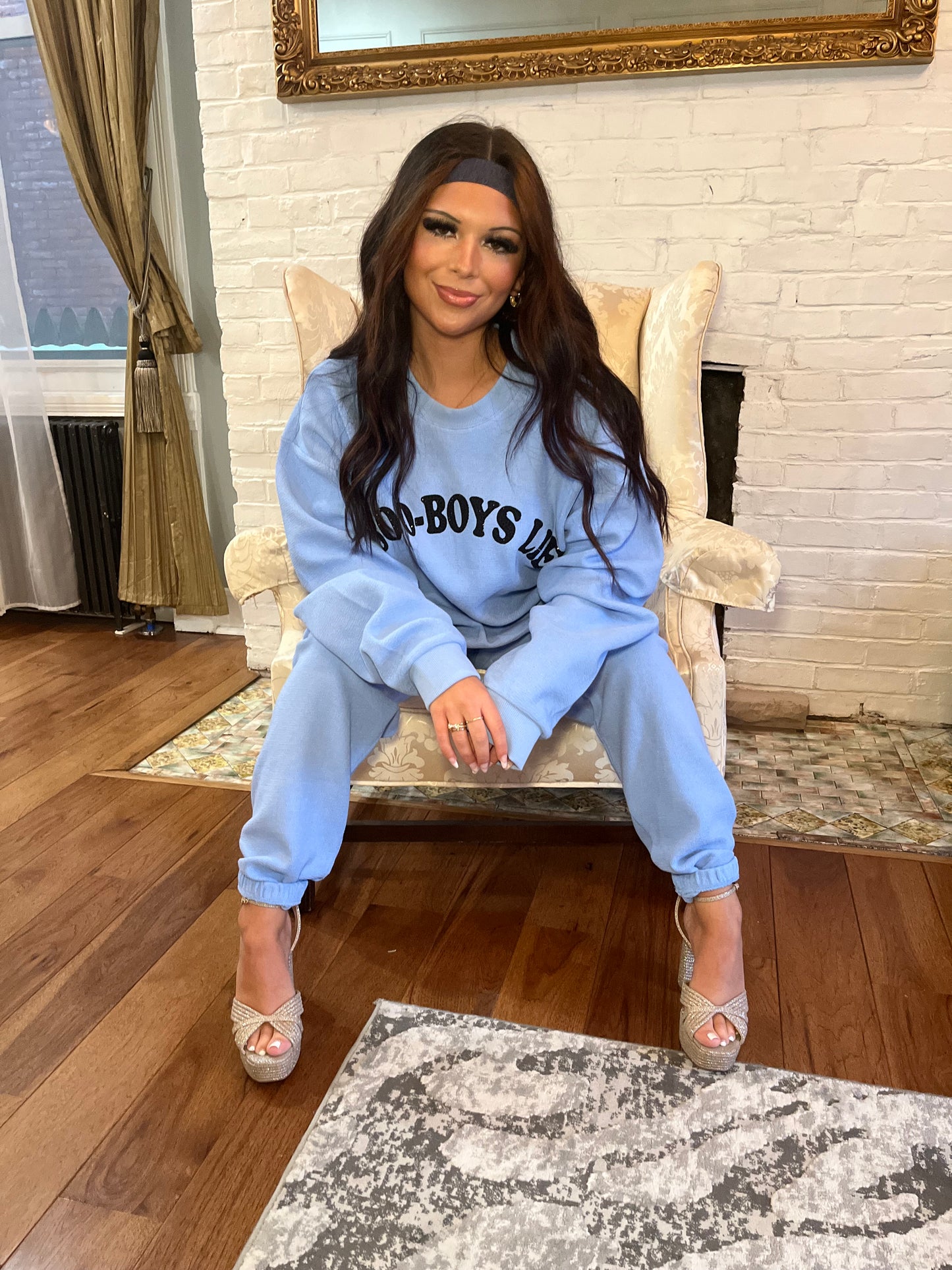 Baby Blues Boys Lie Crewneck