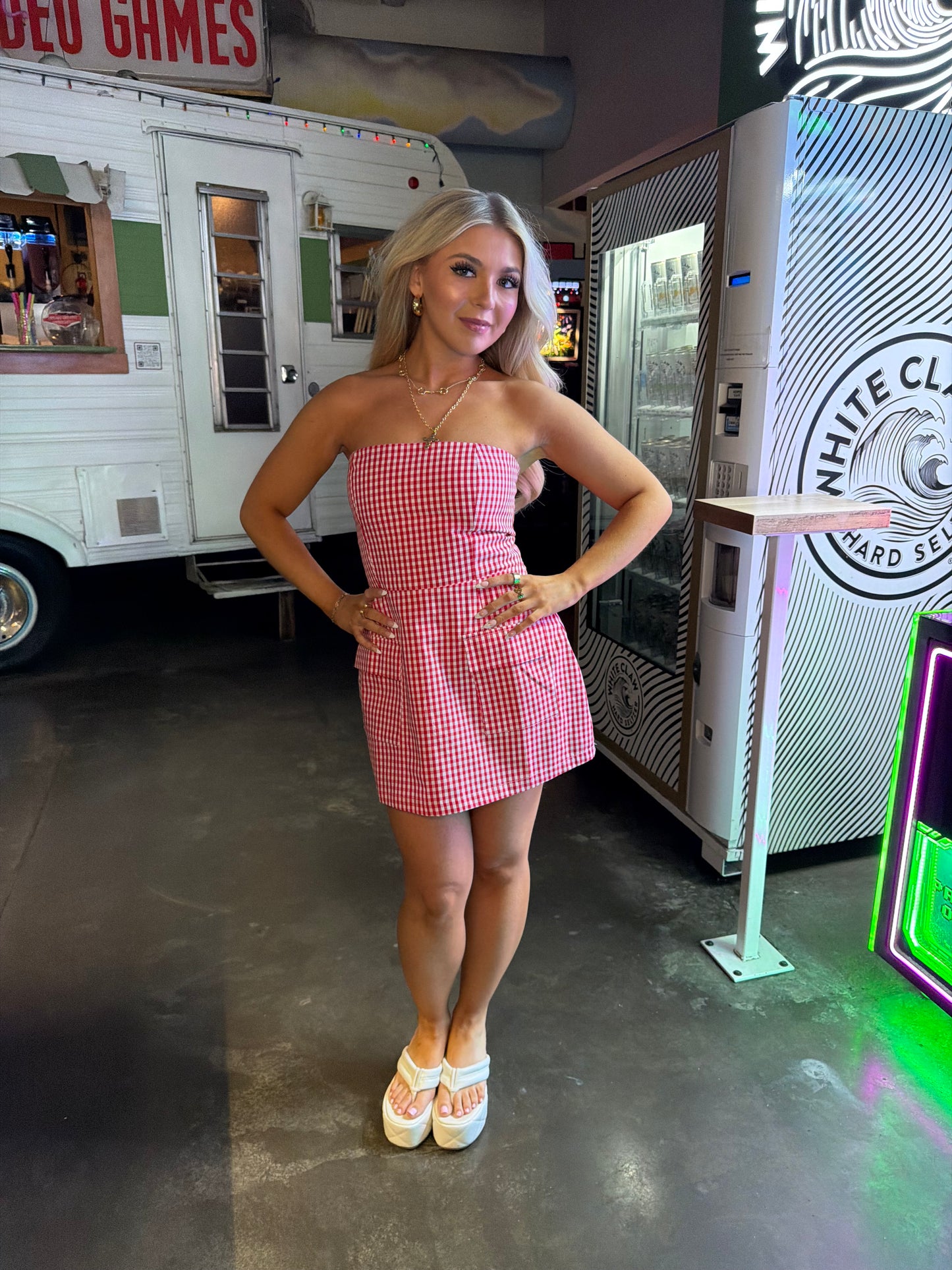 Polly Picnic Cargo Dress