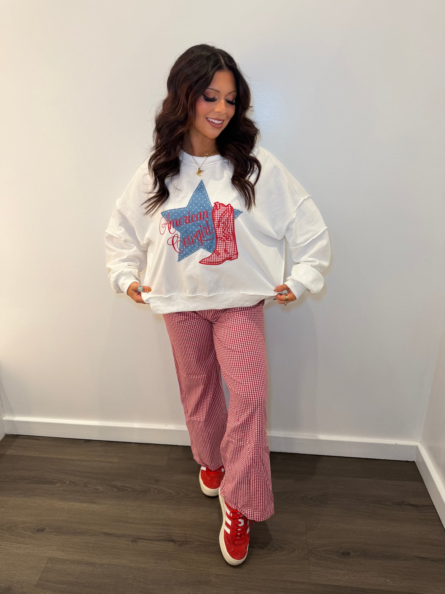 American Cowgirl Crewneck