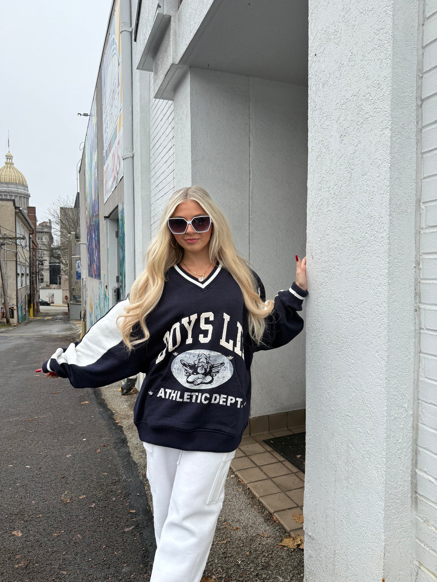 Boys Lie Athletics Hayley V-Neck