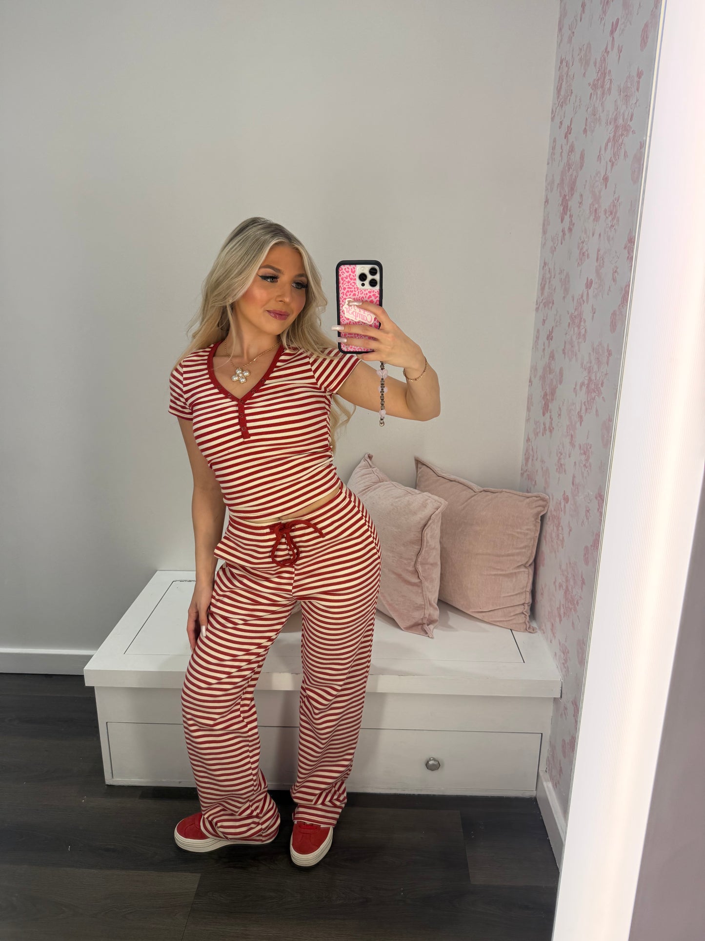 Candy Cane Stripe Set (TOP ONLY)