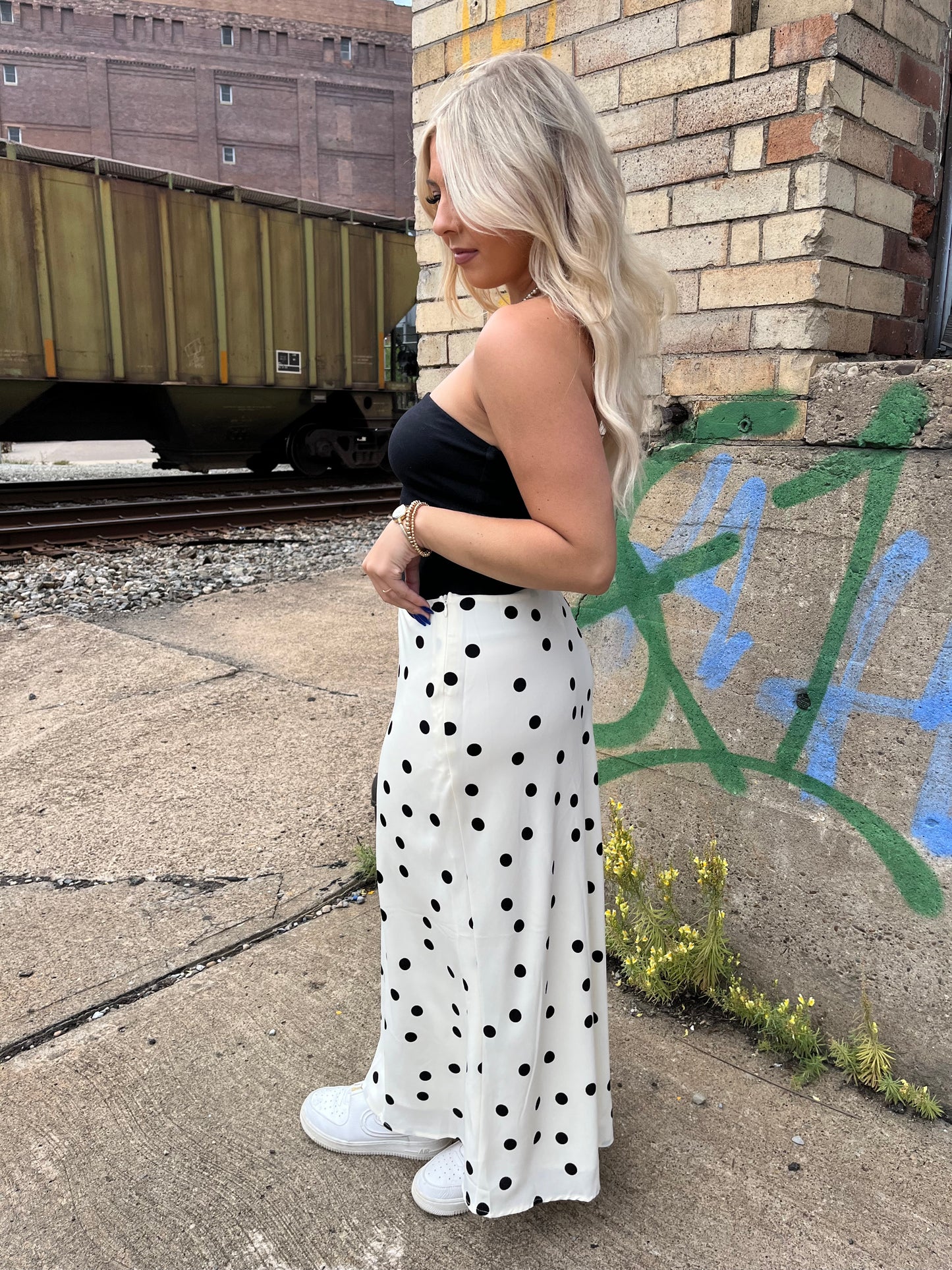 Low Lover Polka Dot Skirt