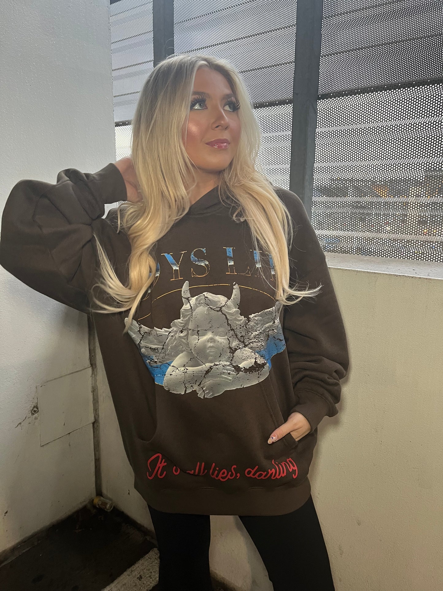 It’s All Lies Darling Boys Lie Hoodie