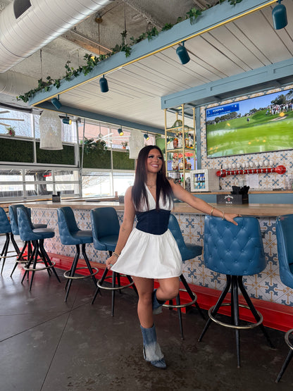 Nova Denim/Poplin Dress