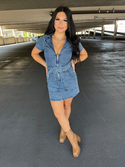 Maxine Denim Dress