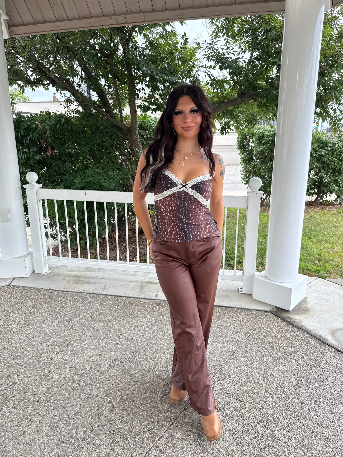 Brownie Crinkle Pant