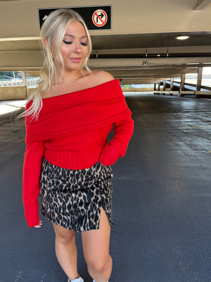 Mioni Red Sweater