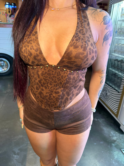 Leopard Cutie Halter