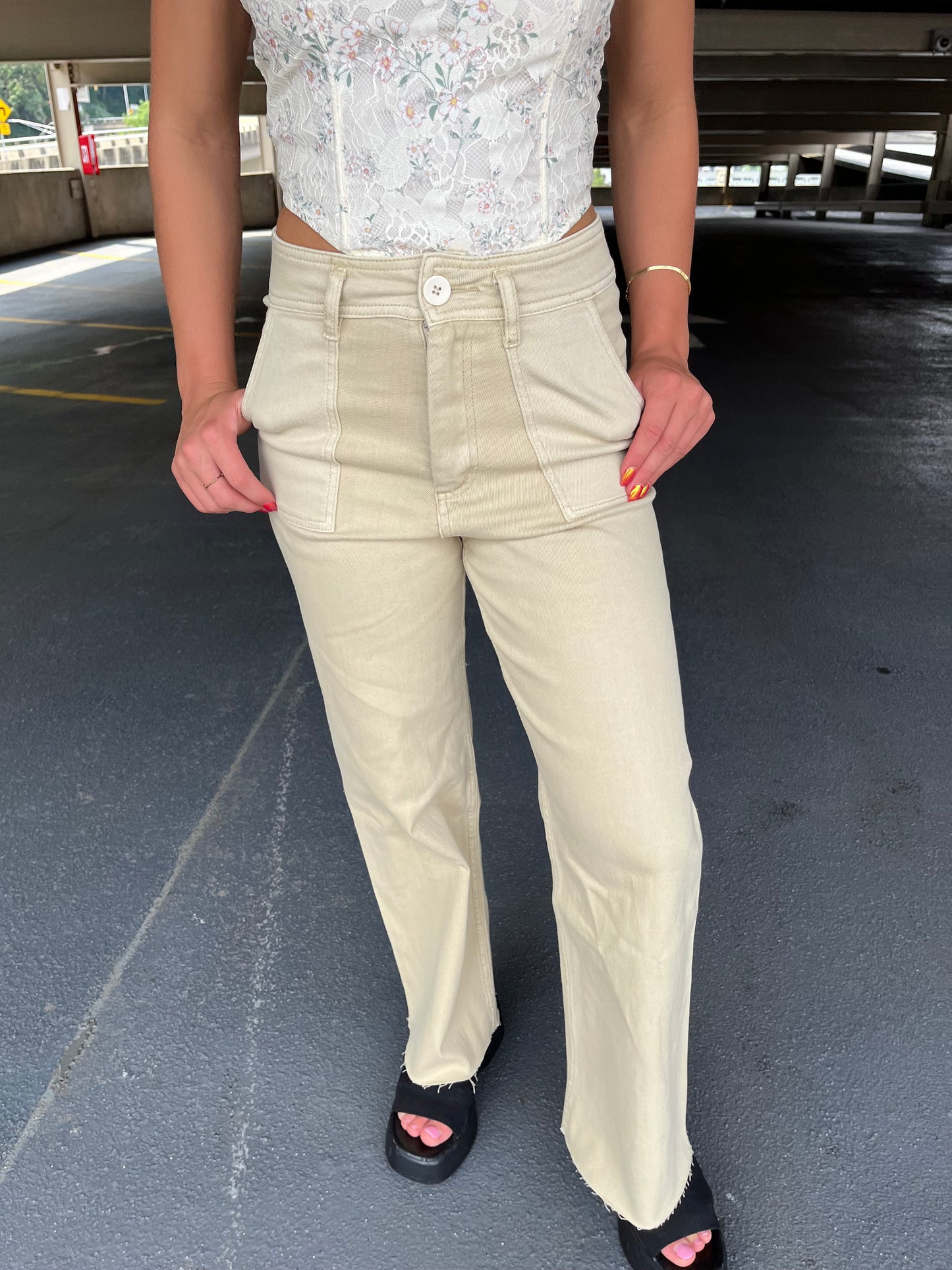 Monterey Pant in Beige