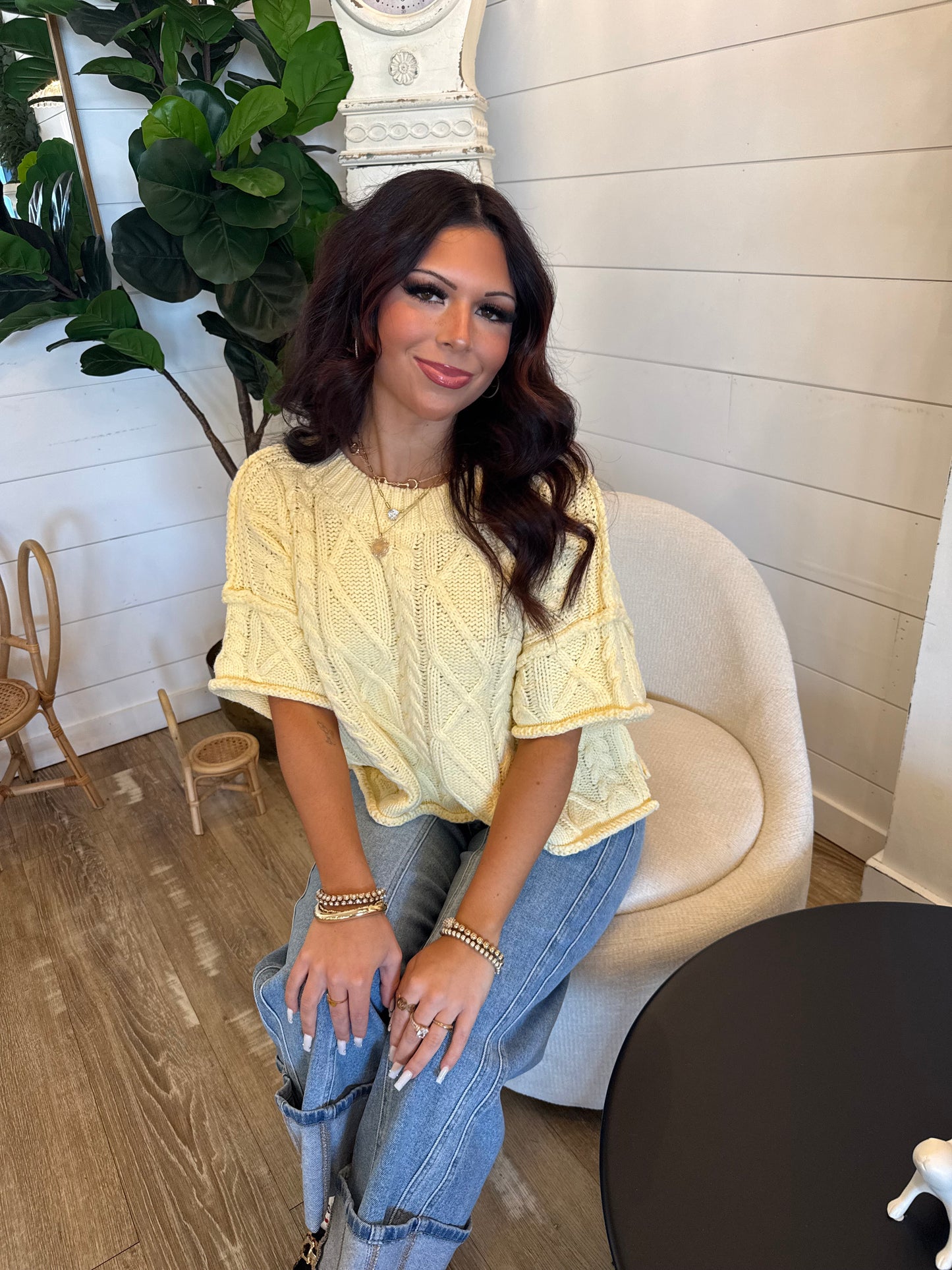 Lemon Sugar S/S Sweater