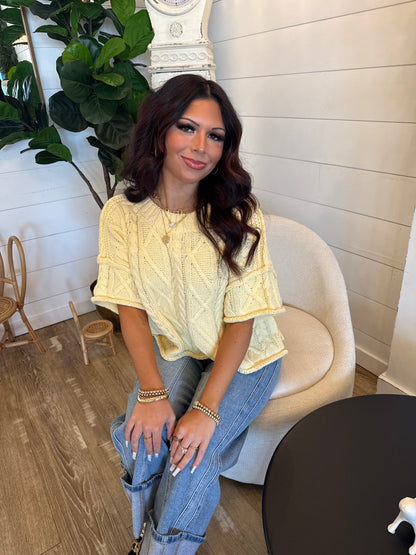 Lemon Sugar S/S Sweater