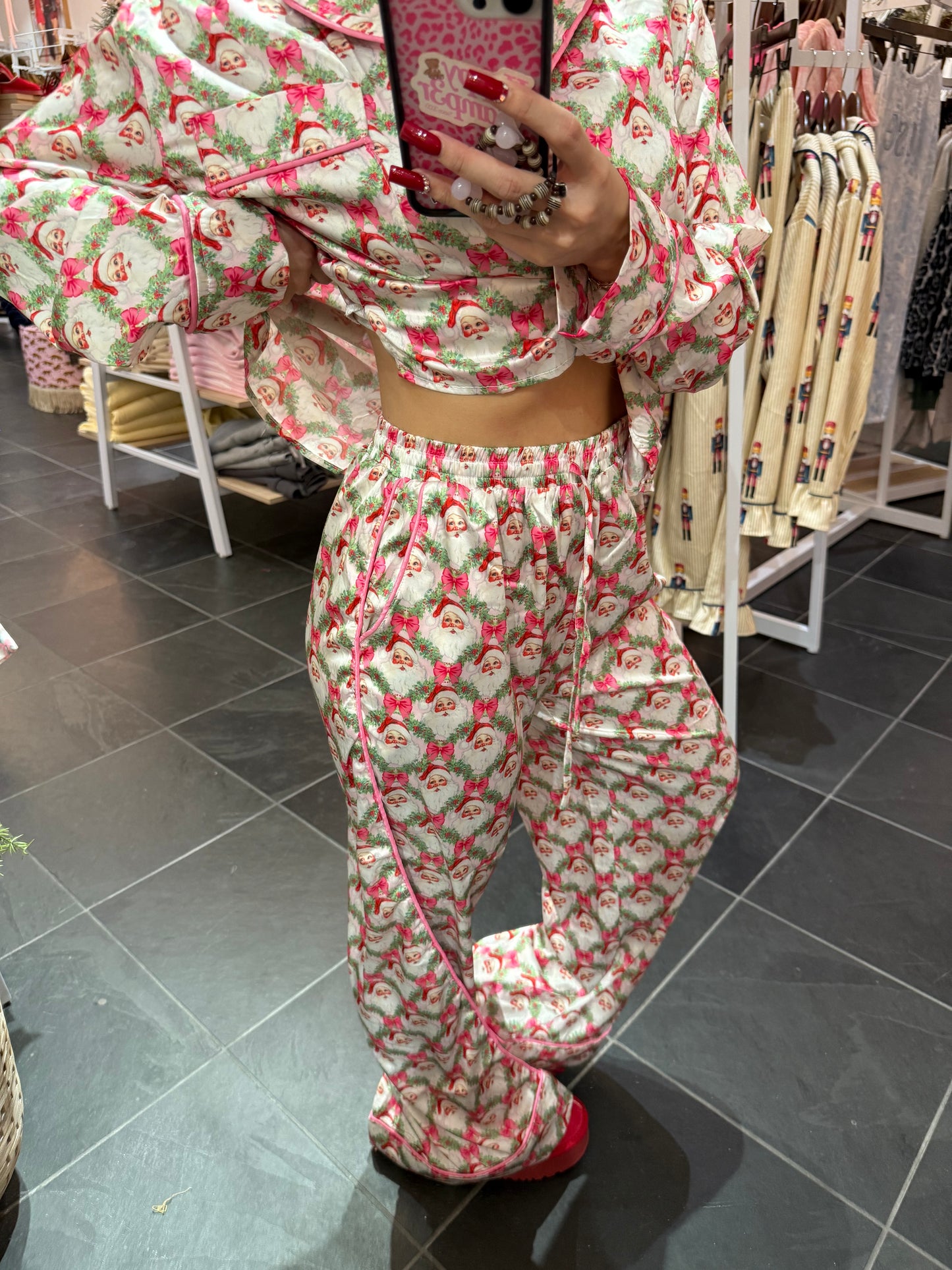 Lots Of Santa Jammies (SOLD TOGETHER)