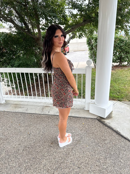 Cherry Kitty Mini Dress