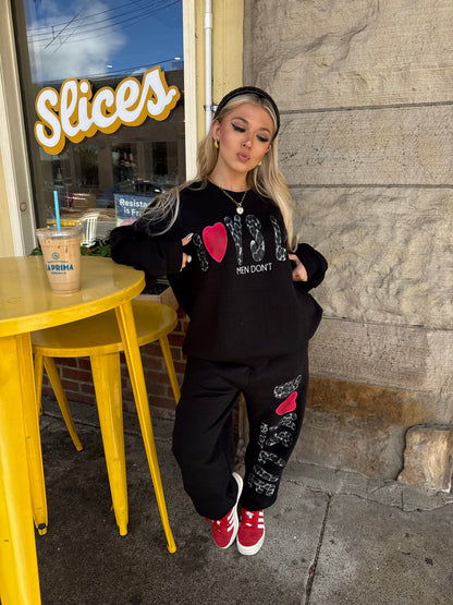 Boys Lie Black Caitlyn Coded Crew