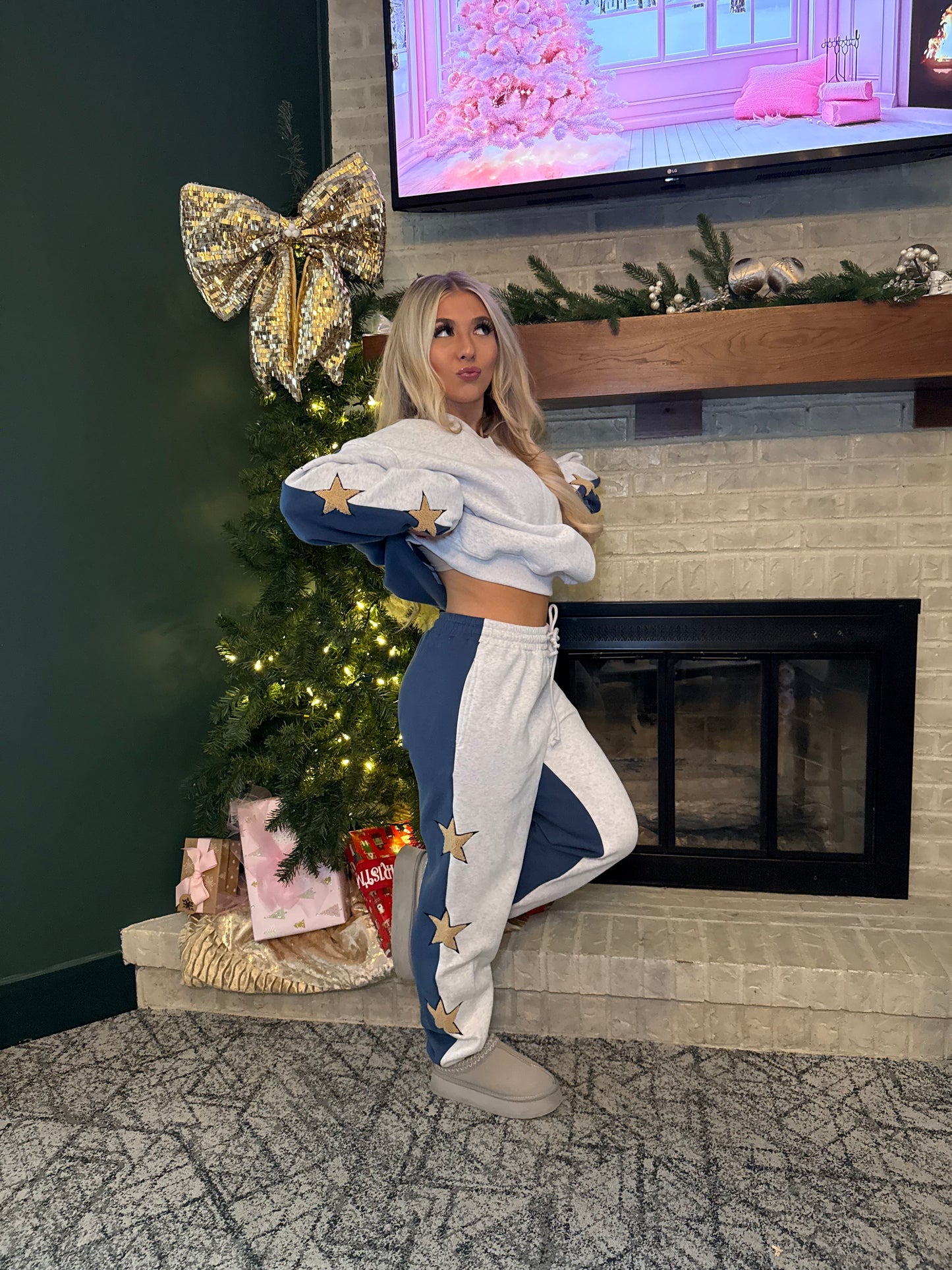 Starry Night Set NAVY (PANT ONLY)