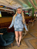 Reale Bow Denim Jacket