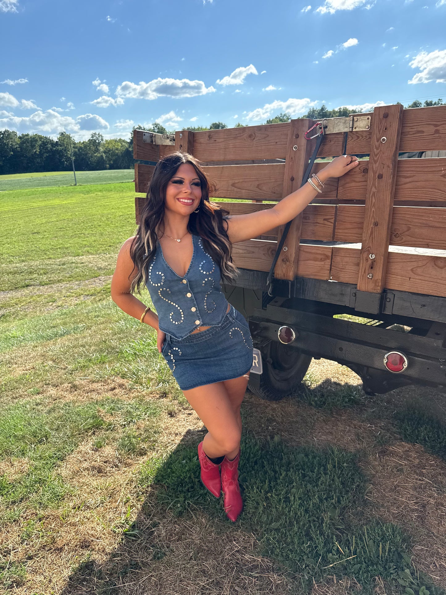 Western & Wild Set (SKIRT)