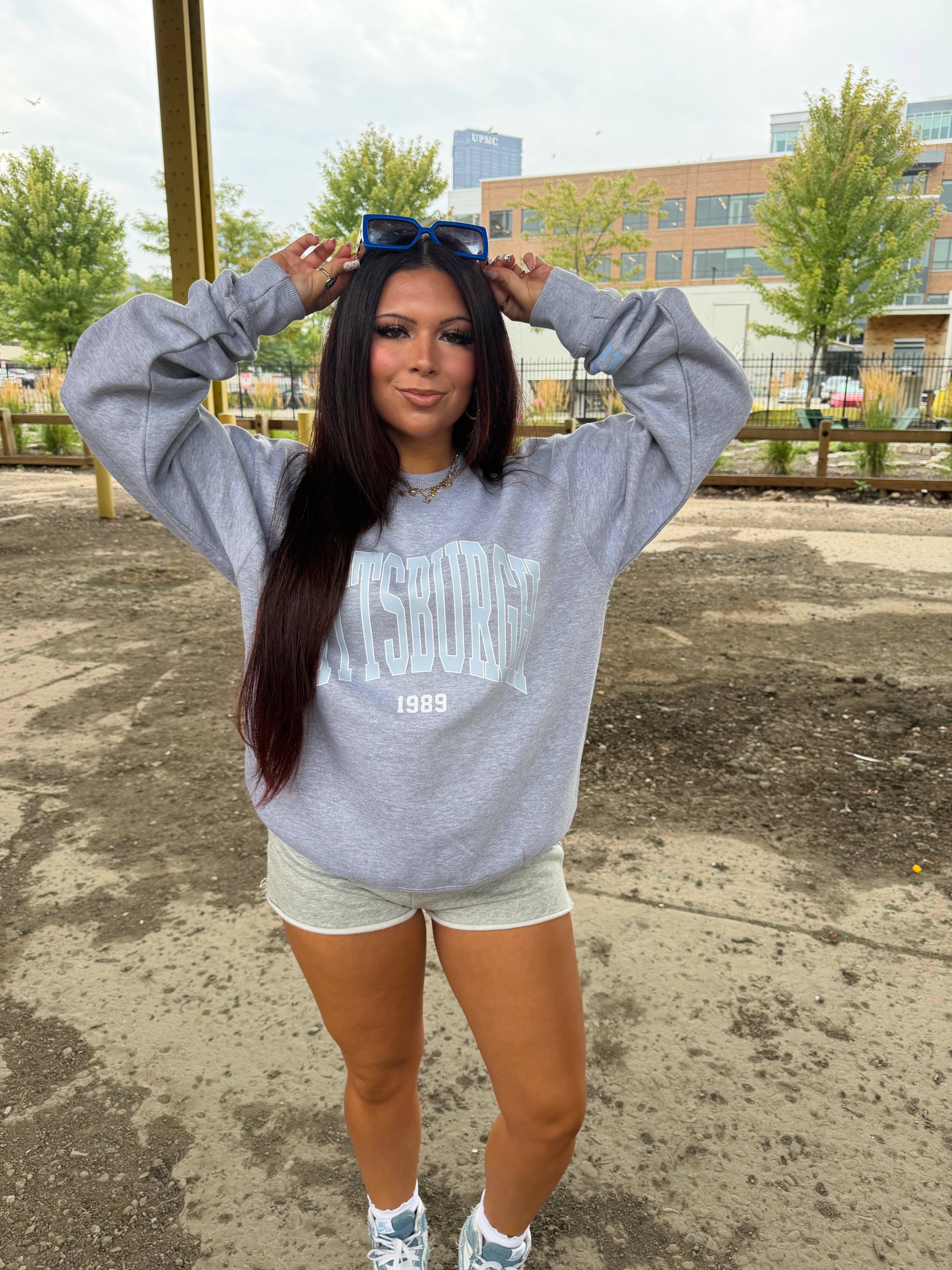 Pittsburgh 412 Crew Blue/Grey