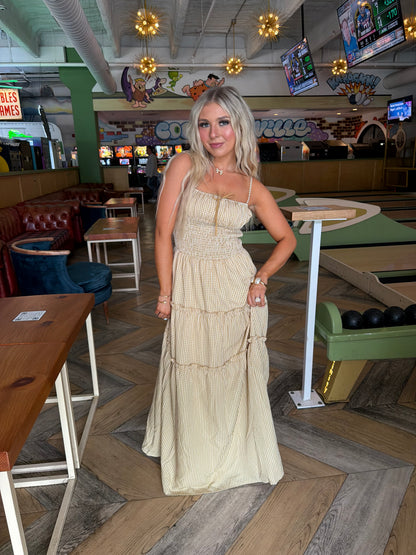 Manchild Yellow Maxi Dress