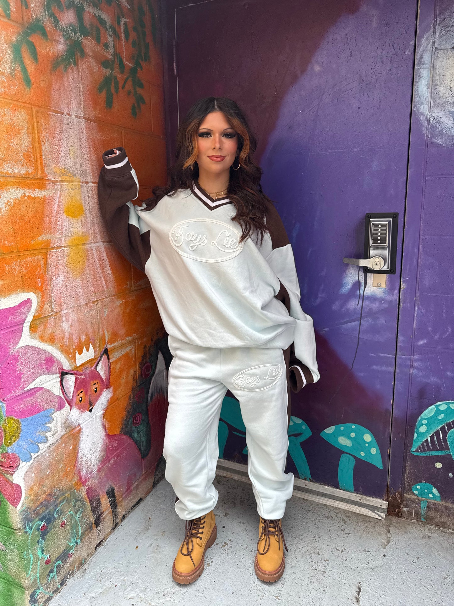 Boys Lie Lasso’d Up V-Neck