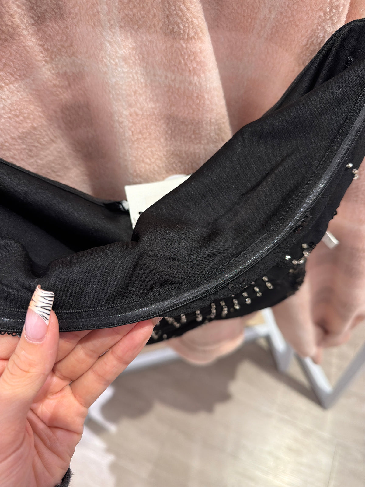 Black Rose Tube Top