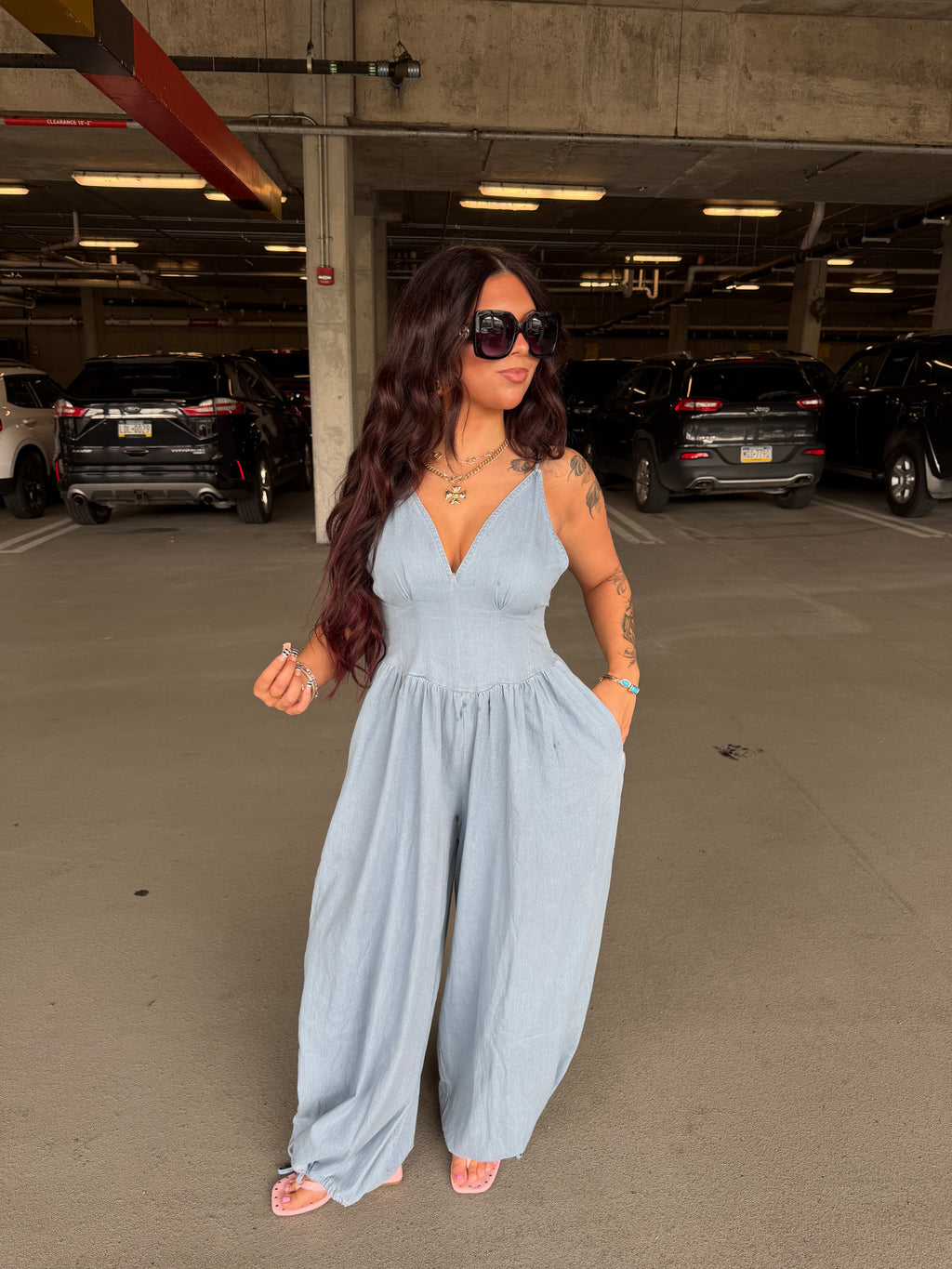 For The Denim Days Jumpsuit