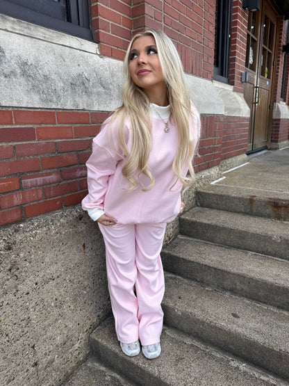 Pink Sugar Wide Leg Sweats