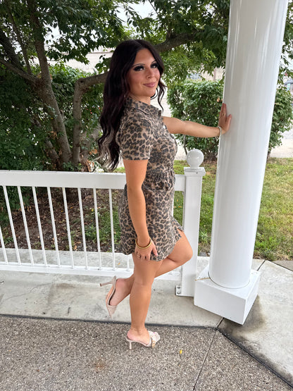Lucky Leopard Dress