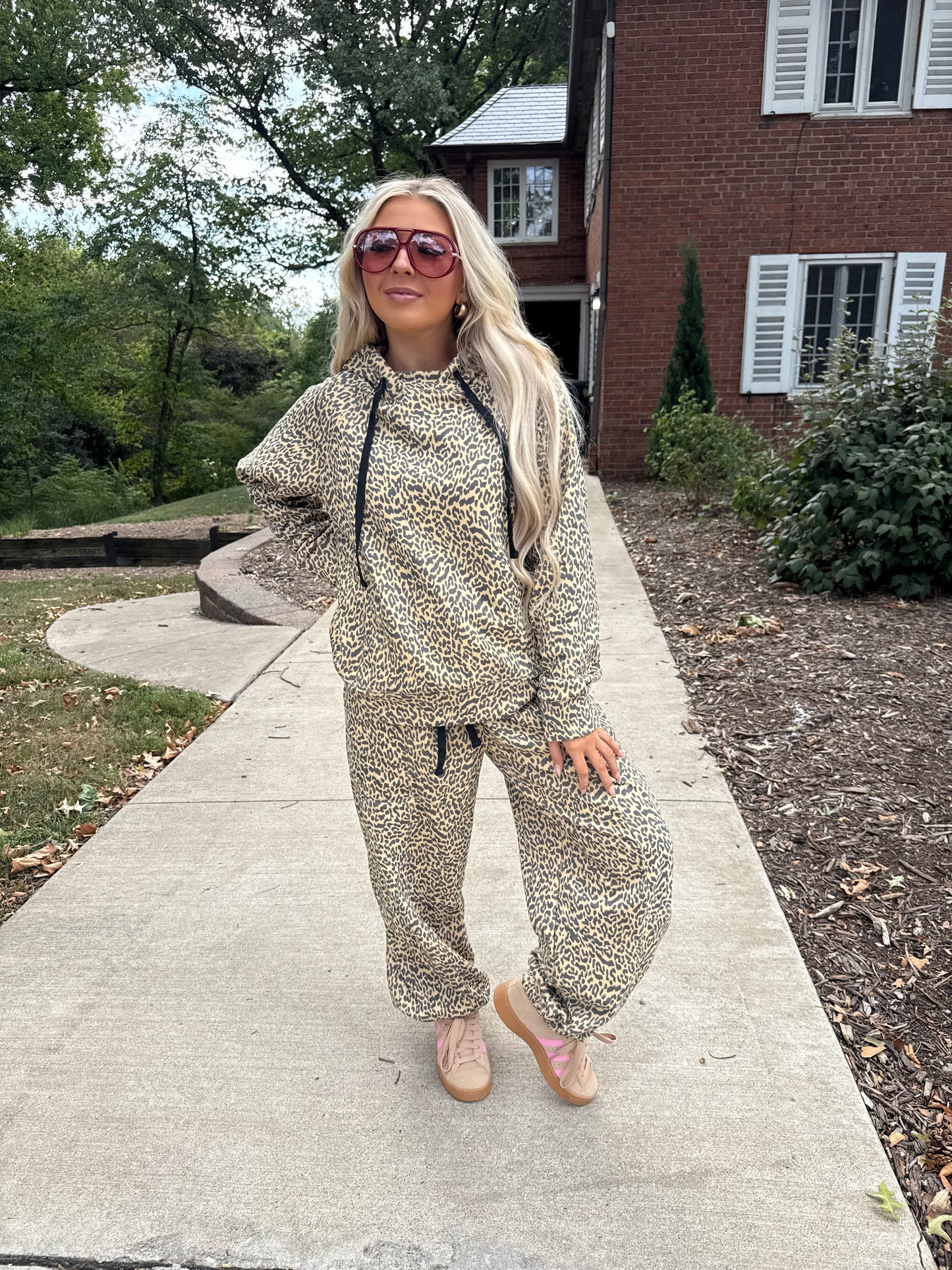 Crazy Chic Leopard Hoodie