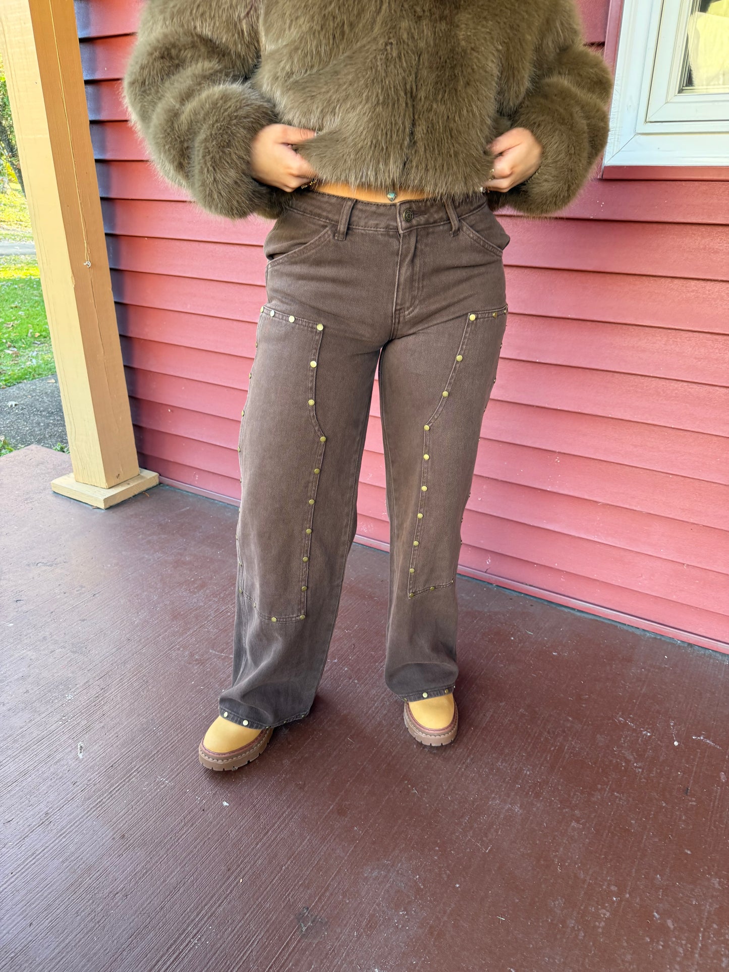 Izzy Bear Brown Pants