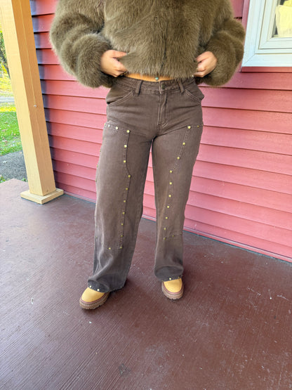 Izzy Bear Brown Pants