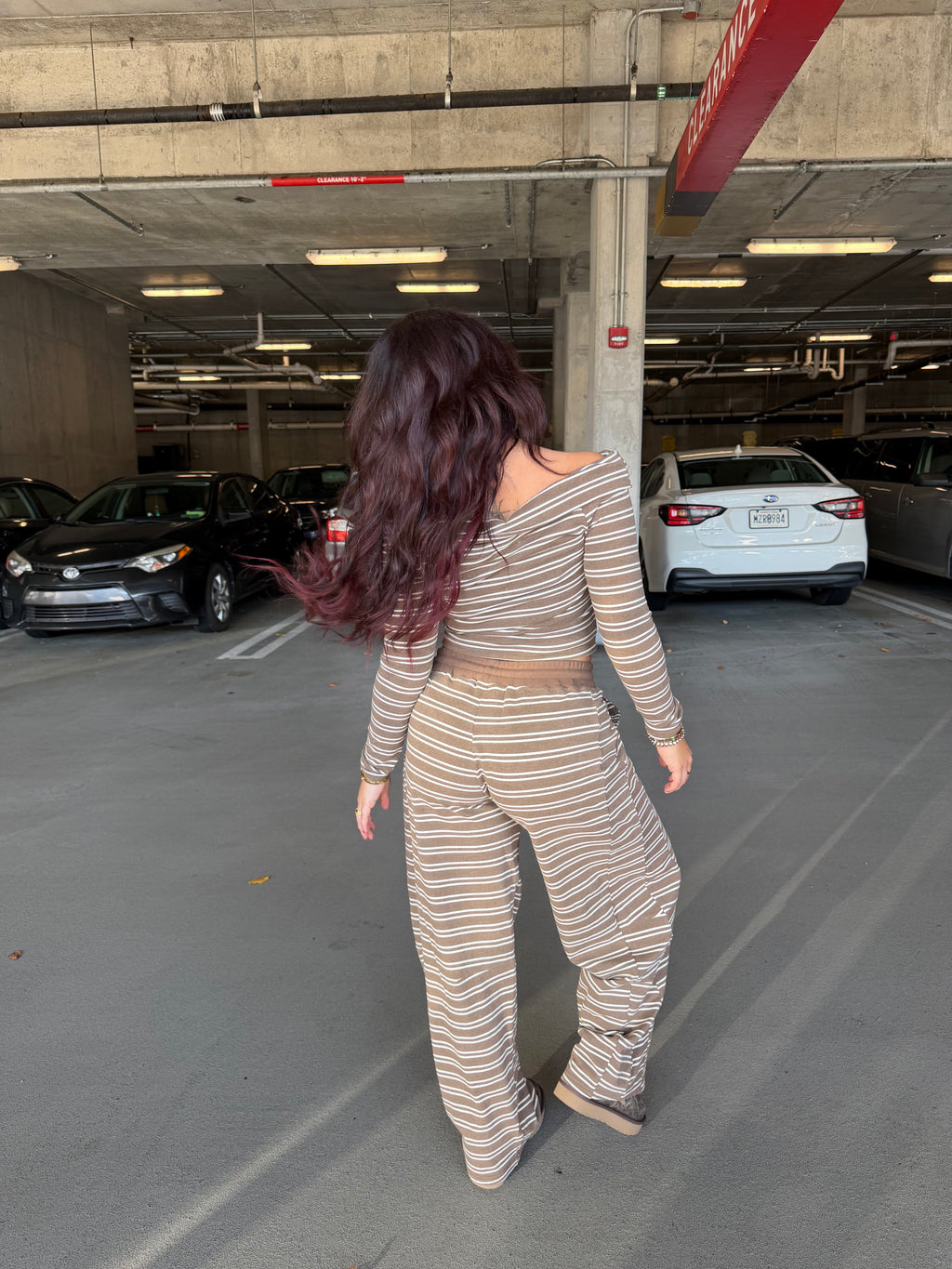 Honey Graham Barrel Pant SET