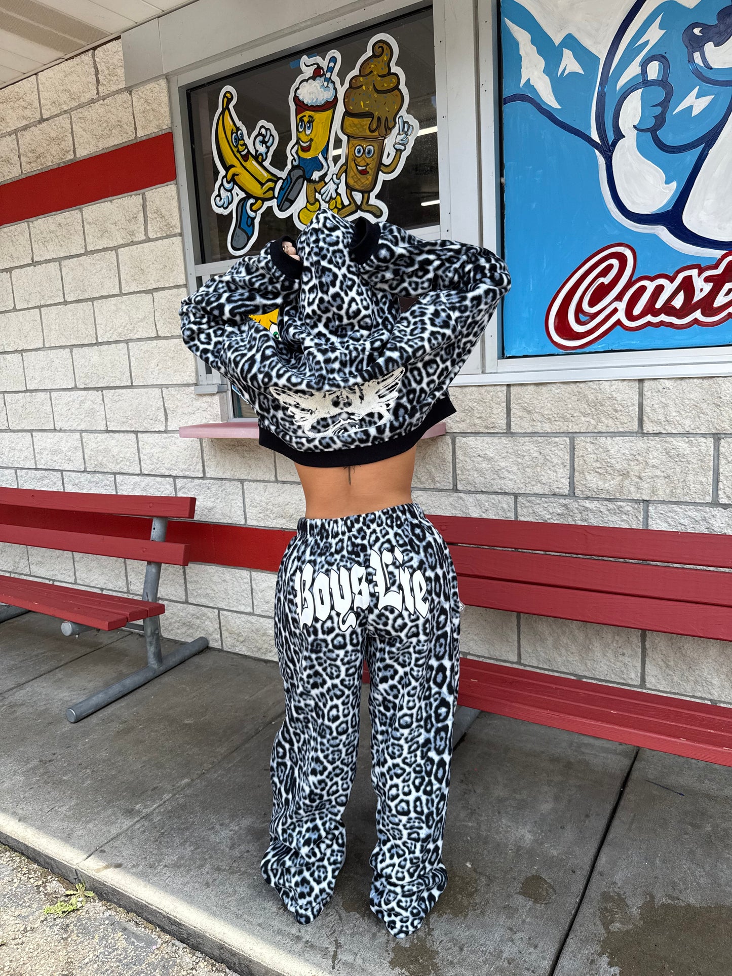 Boys Lie Once Upon A Cheetah Zip